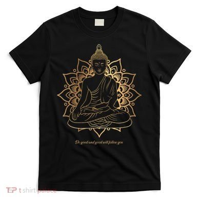 Buddha Mandala Buddhist Mindfulness Buddhism Spiritual T-Shirt