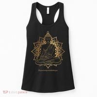 Buddha Mandala Buddhist Mindfulness Buddhism Spiritual Women's Tank Top thumb 0