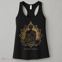 Buddha Mandala Buddhist Mindfulness Buddhism Spiritual Women's Tank Top thumb 3