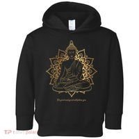 Buddha Mandala Buddhist Mindfulness Buddhism Spiritual Toddler Hoodie thumb 0