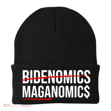 Bidenomics Maganomics Beanie