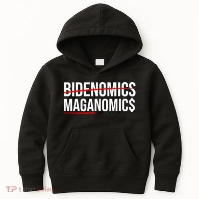 Bidenomics Maganomics Kids Hoodie