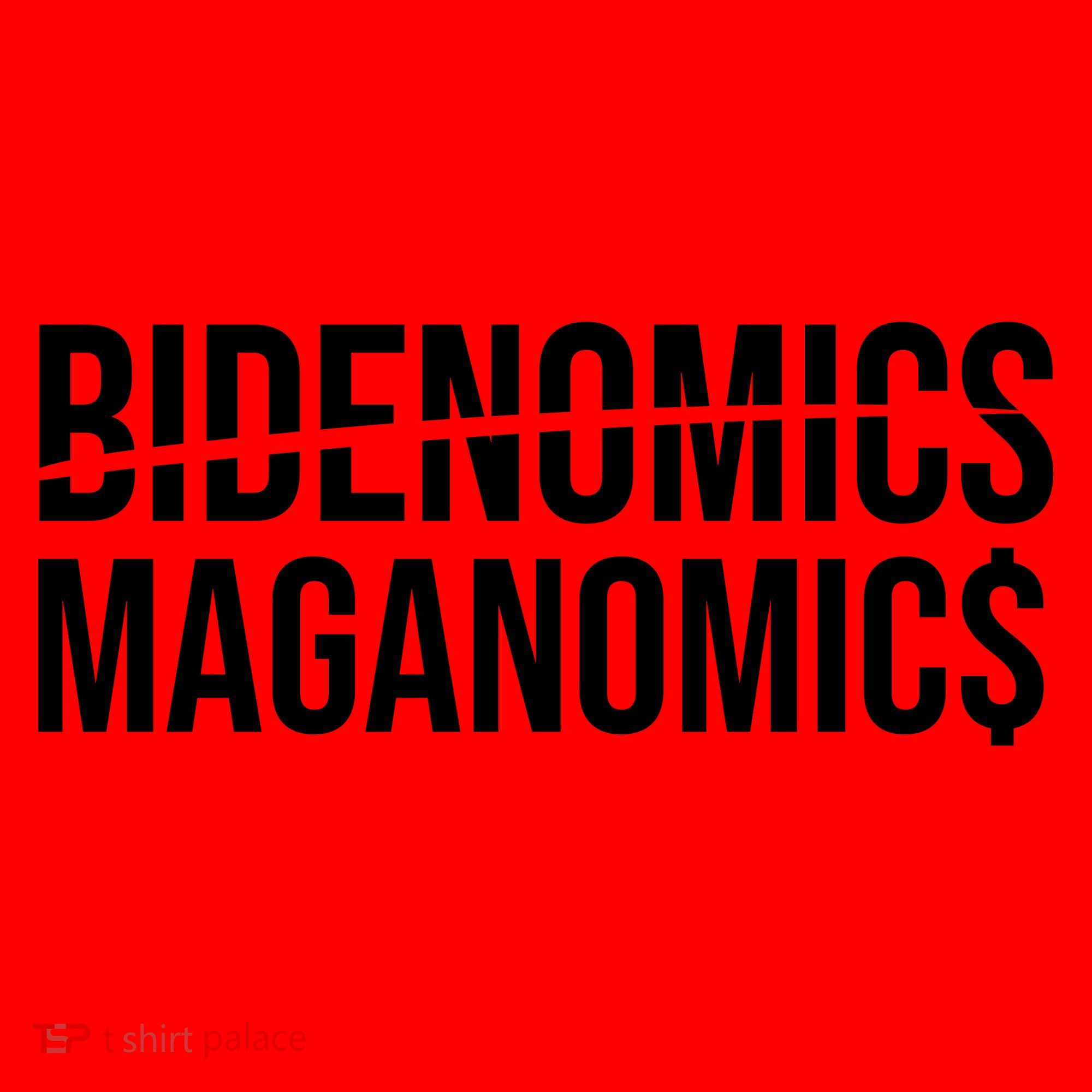 Bidenomics Maganomics Santa Hat