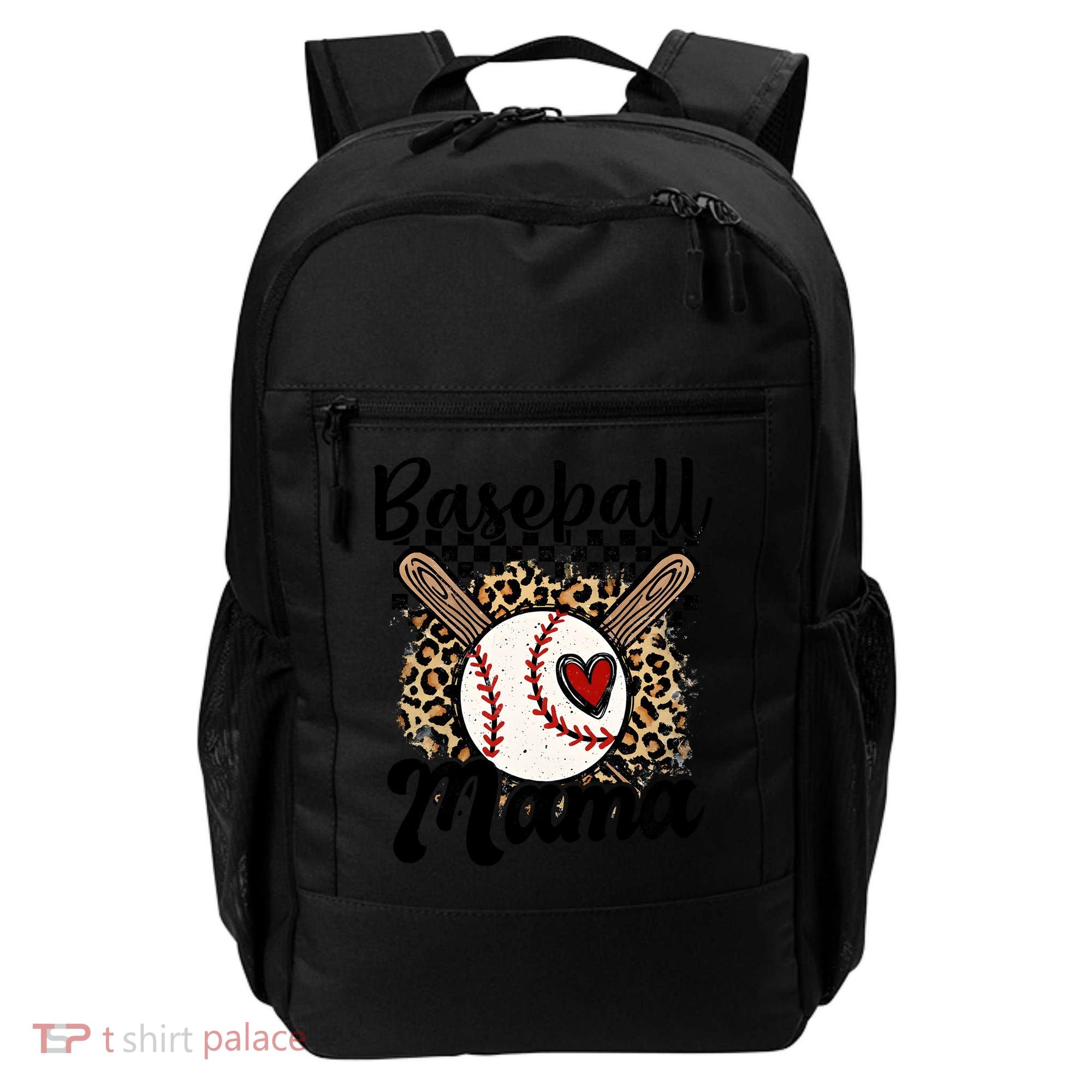 Baseball Mama Baseball Mom Family Funny Backpack