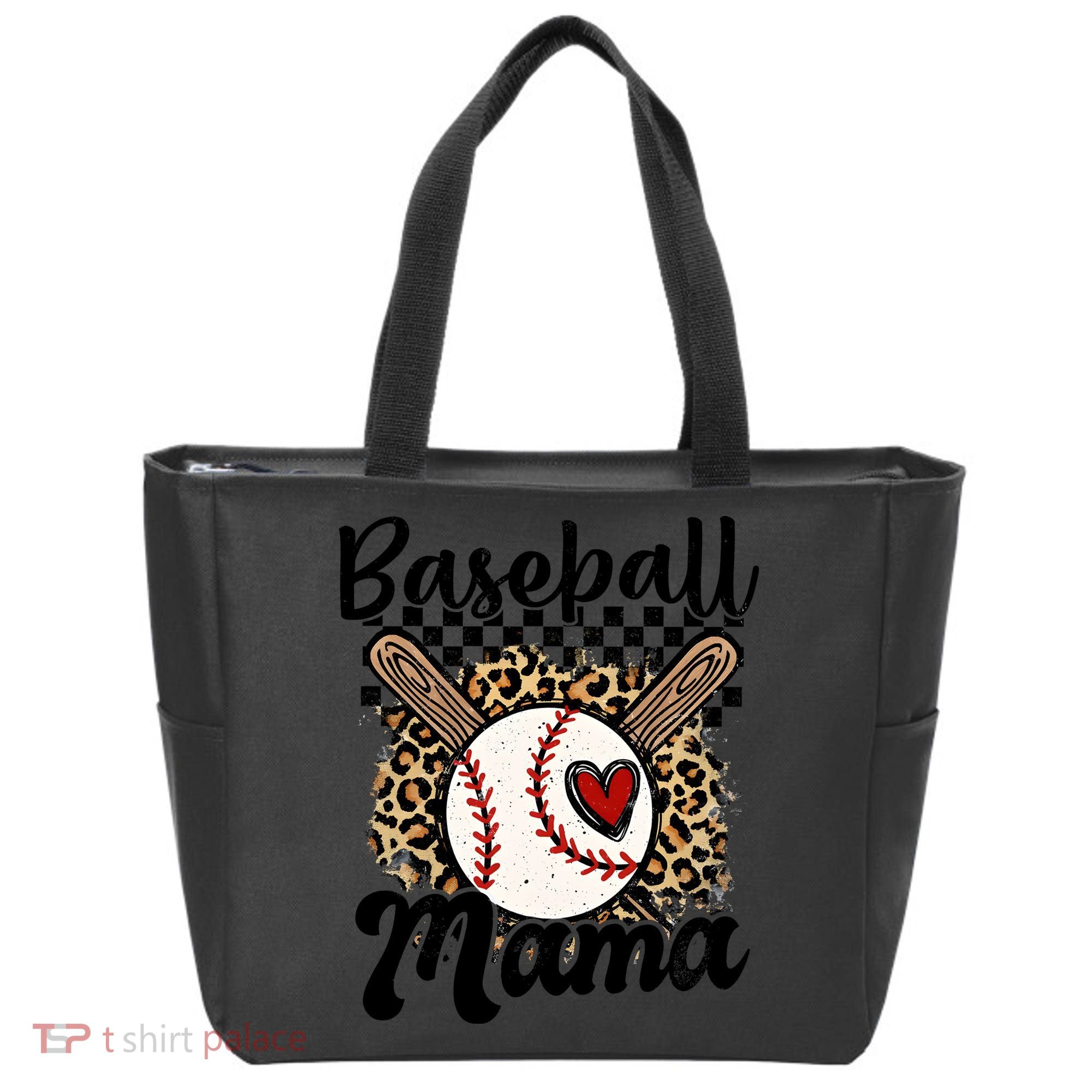 Baseball Mama Baseball Mom Family Funny Tote Bag