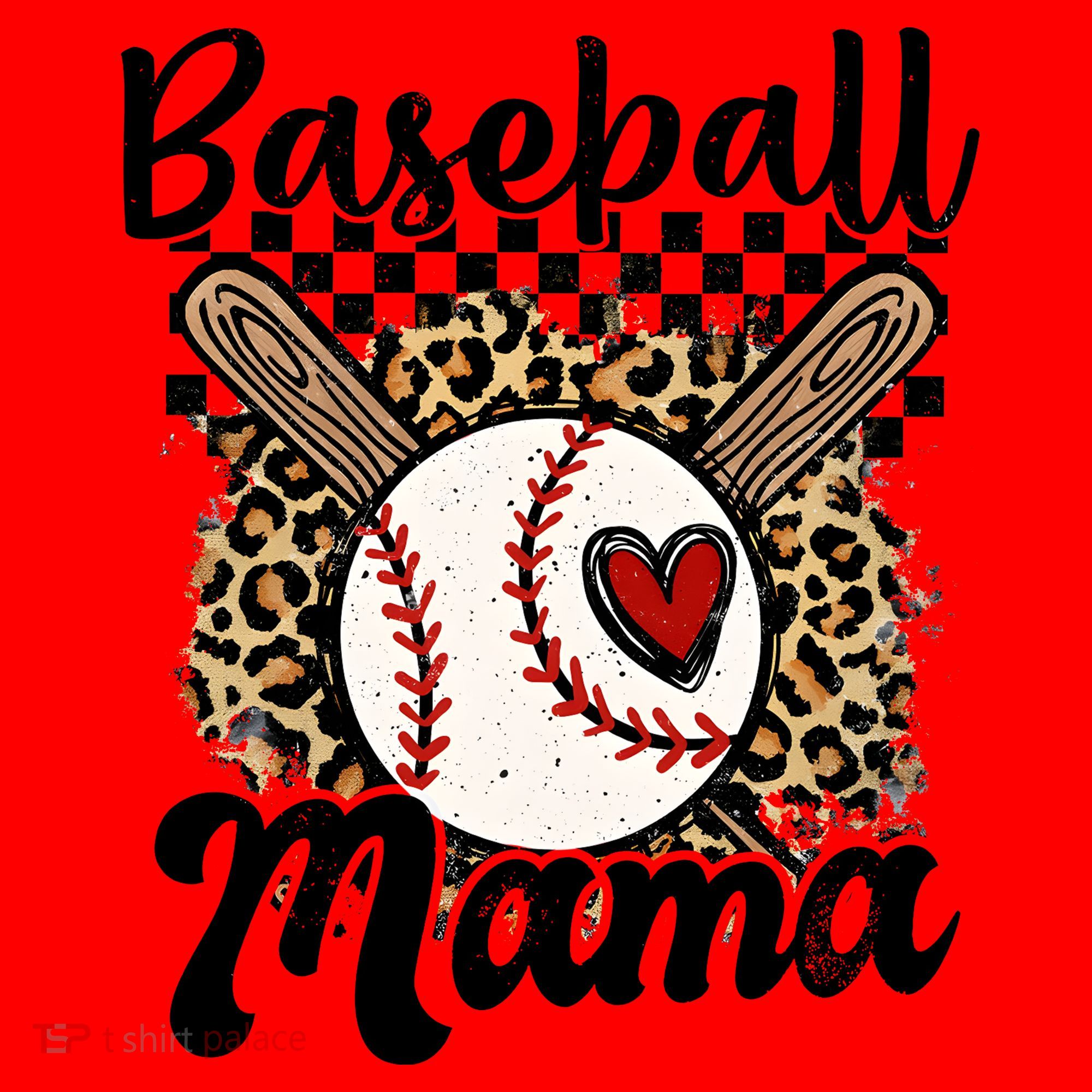 Baseball Mama Baseball Mom Family Funny Santa Hat