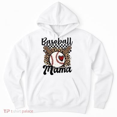 Baseball Mama Baseball Mom Family Funny Hoodie