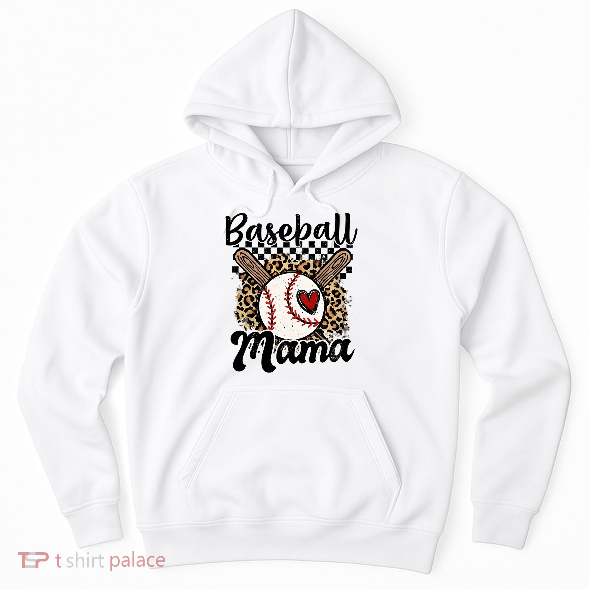 Baseball Mama Baseball Mom Family Funny Hoodie