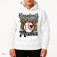 Baseball Mama Baseball Mom Family Funny Hoodie thumb 2