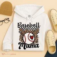 Baseball Mama Baseball Mom Family Funny Hoodie thumb 4