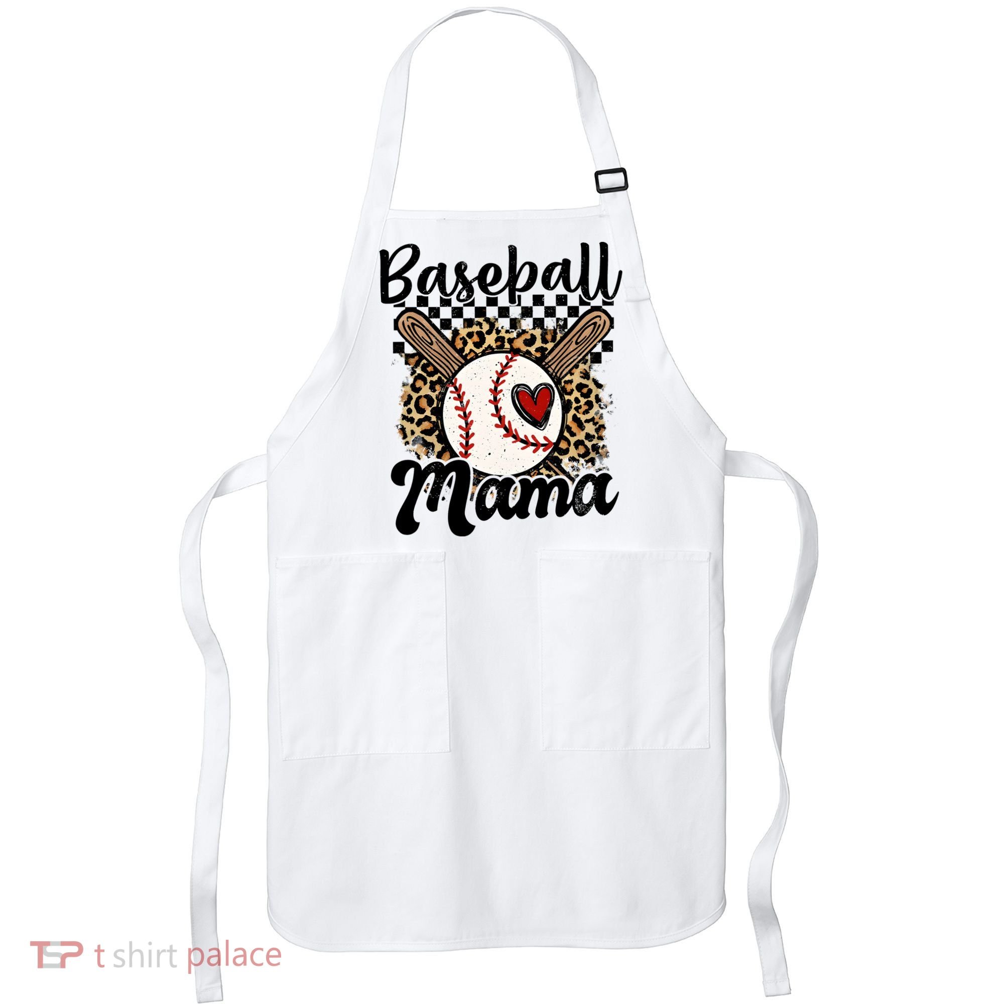 Baseball Mama Baseball Mom Family Funny Apron