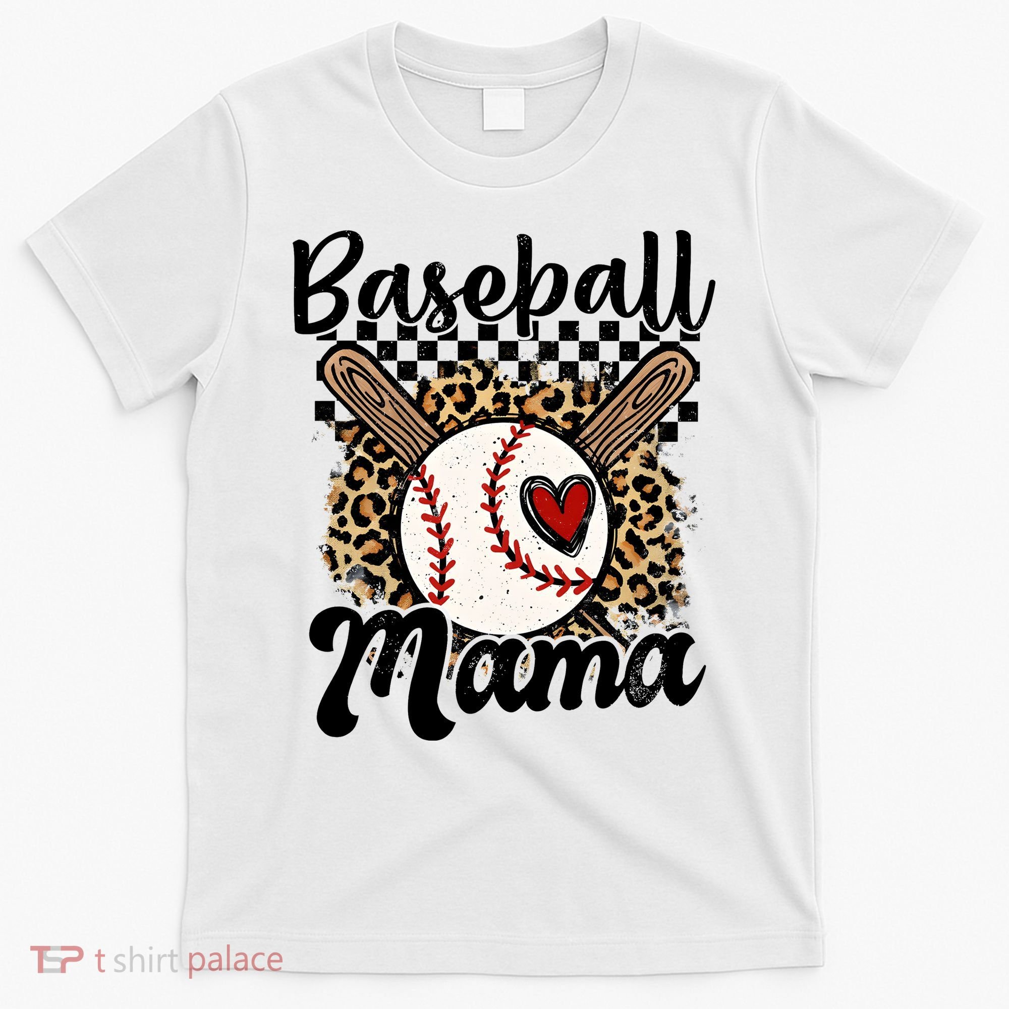 Baseball Mama Baseball Mom Family Funny T-Shirt