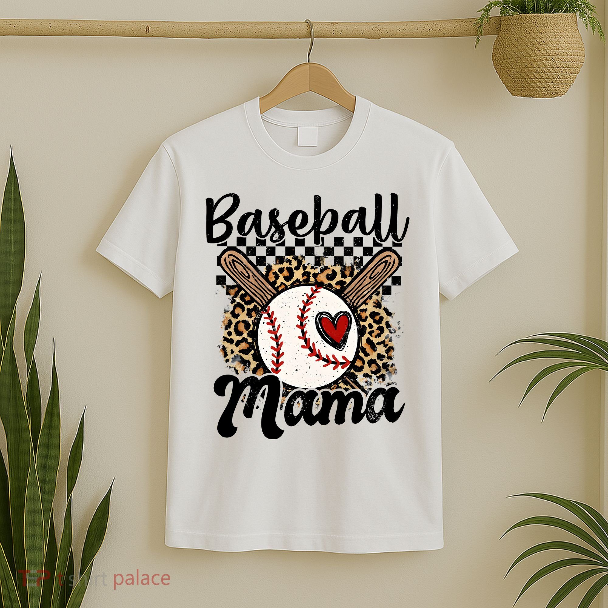 Baseball Mama Baseball Mom Family Funny T-Shirt