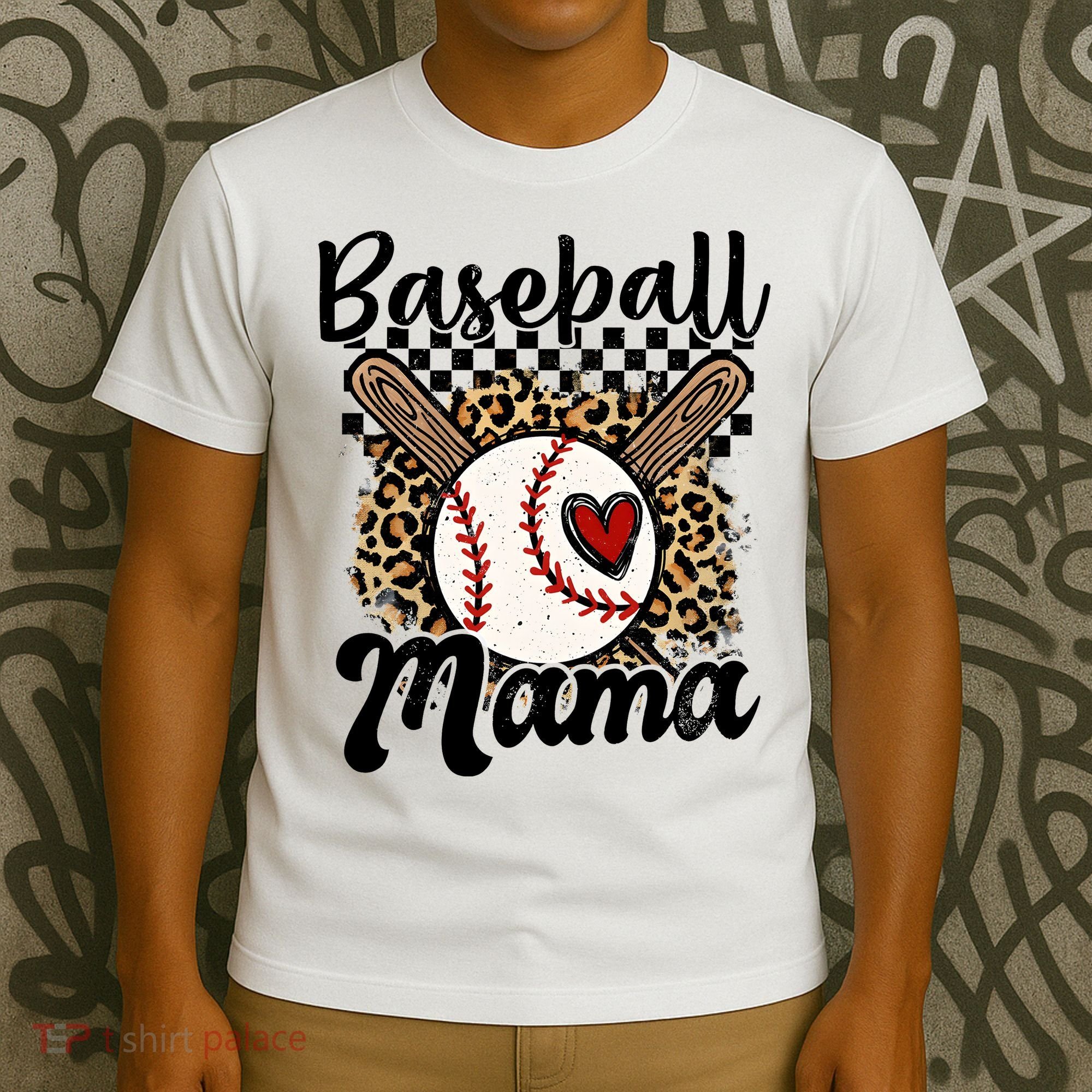 Baseball Mama Baseball Mom Family Funny T-Shirt