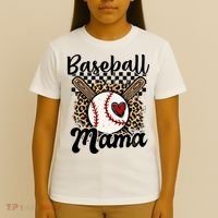 Baseball Mama Baseball Mom Family Funny T-Shirt thumb 4