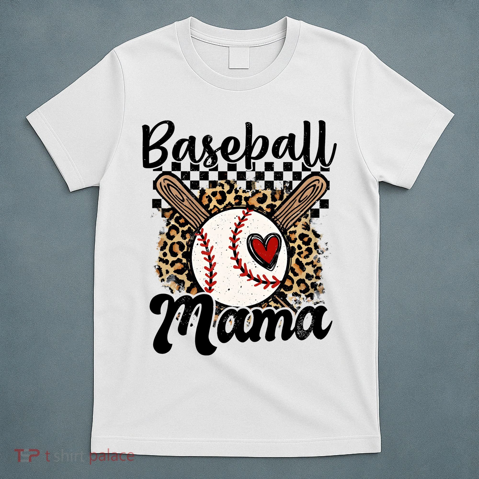 Baseball Mama Baseball Mom Family Funny T-Shirt