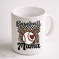 Baseball Mama Baseball Mom Family Funny Coffee Mug thumb 1