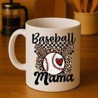 Baseball Mama Baseball Mom Family Funny Coffee Mug thumb 4