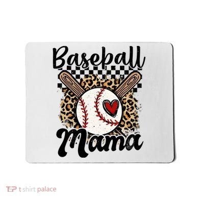 Baseball Mama Baseball Mom Family Funny Mousepad