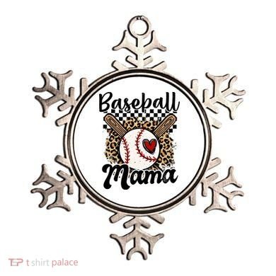 Baseball Mama Baseball Mom Family Funny Ornament