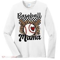 Baseball Mama Baseball Mom Family Funny Women's Long Sleeve Shirt thumb 0