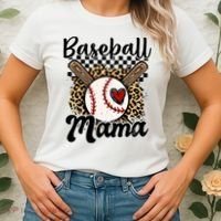 Baseball Mama Baseball Mom Family Funny Women's T-Shirt thumb 2
