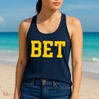 Bet Michigan Women's Tank Top thumb 2