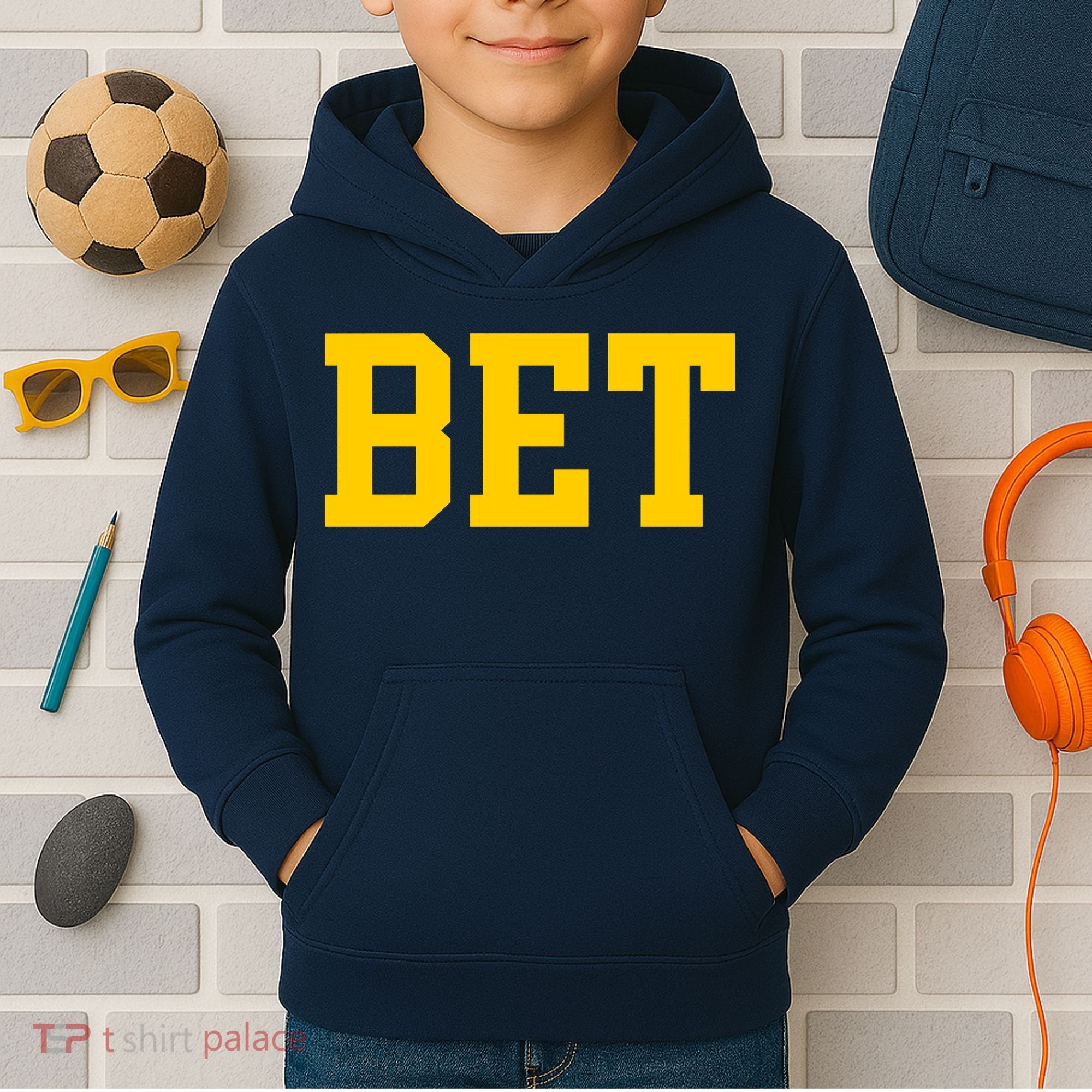 Bet Michigan Kids Hoodie