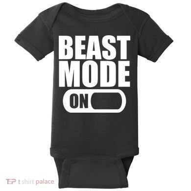 Beast Mode Baby Bodysuit