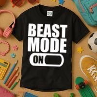 Beast Mode Kids T-Shirt thumb 3