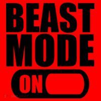Beast Mode Santa Hat thumb 1