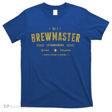 Brew Master Beer Brewing Homebrew Gift For Brewer Brewmaster Cool Gift T-Shirt