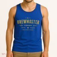Brew Master Beer Brewing Homebrew Gift For Brewer Brewmaster Cool Gift Tank Top thumb 3