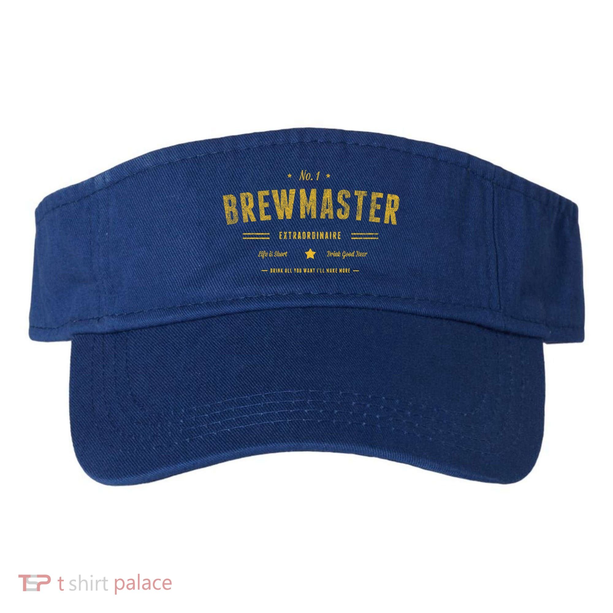 Brew Master Beer Brewing Homebrew Gift For Brewer Brewmaster Cool Gift Visor