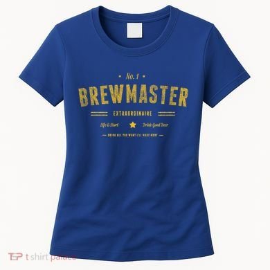 Brew Master Beer Brewing Homebrew Gift For Brewer Brewmaster Cool Gift Women's T-Shirt