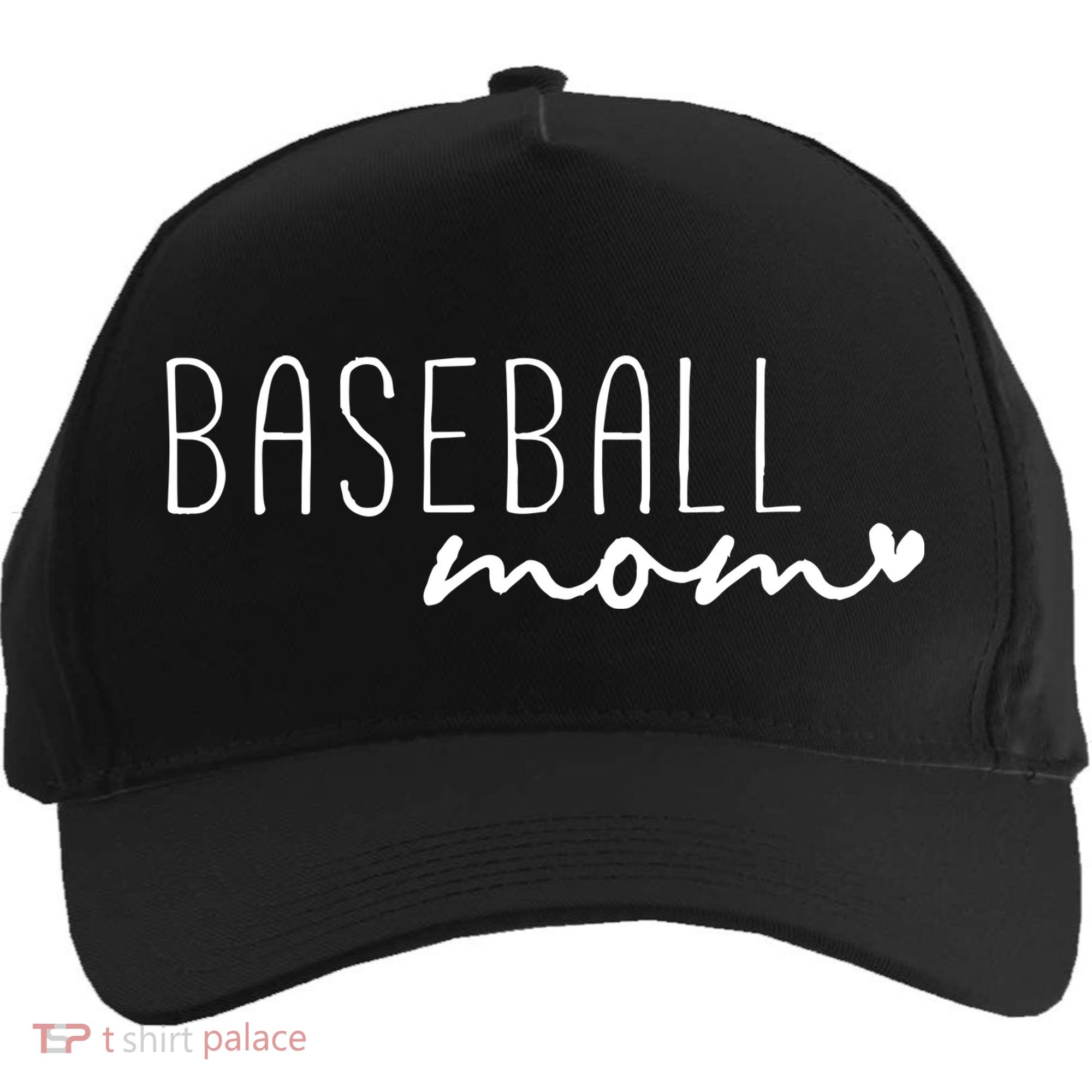 Baseball Mom Five-Panel Snapback Cap