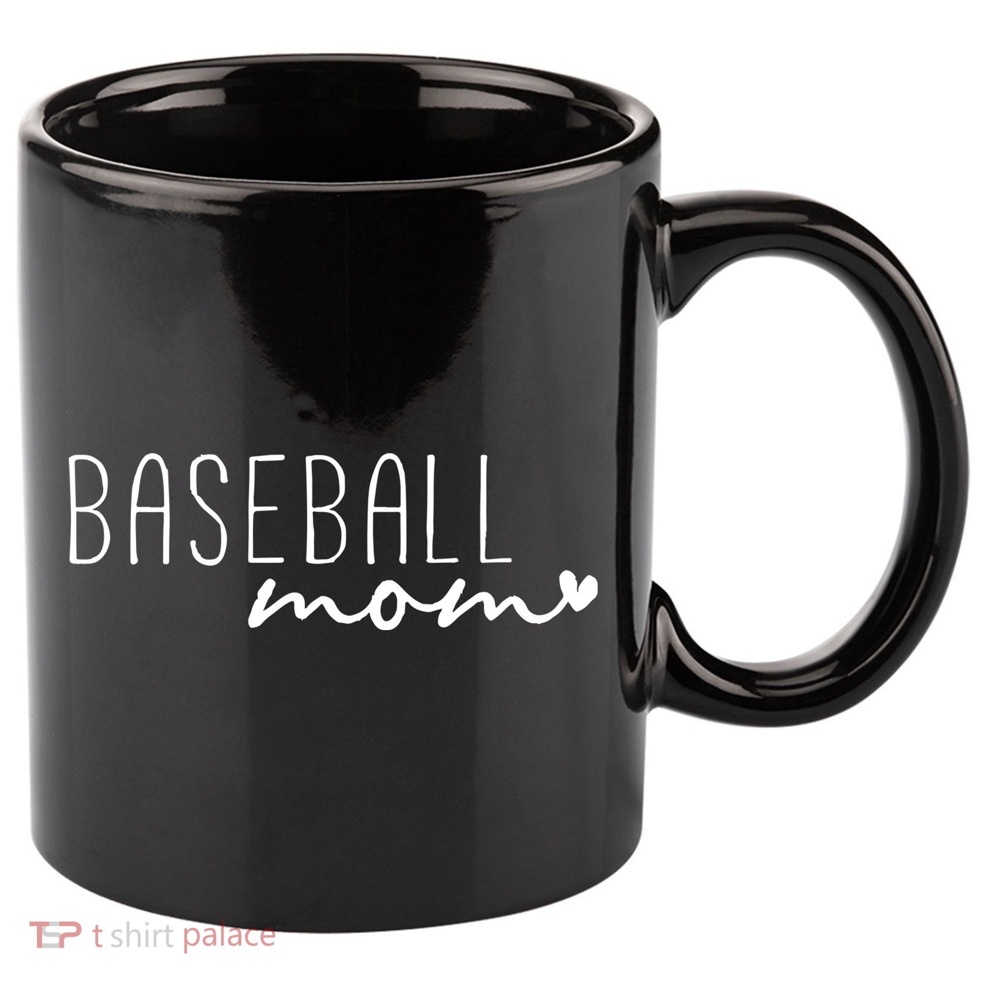 Baseball Mom 11oz C Handle Ceramic Mug