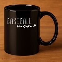 Baseball Mom 11oz C Handle Ceramic Mug thumb 3