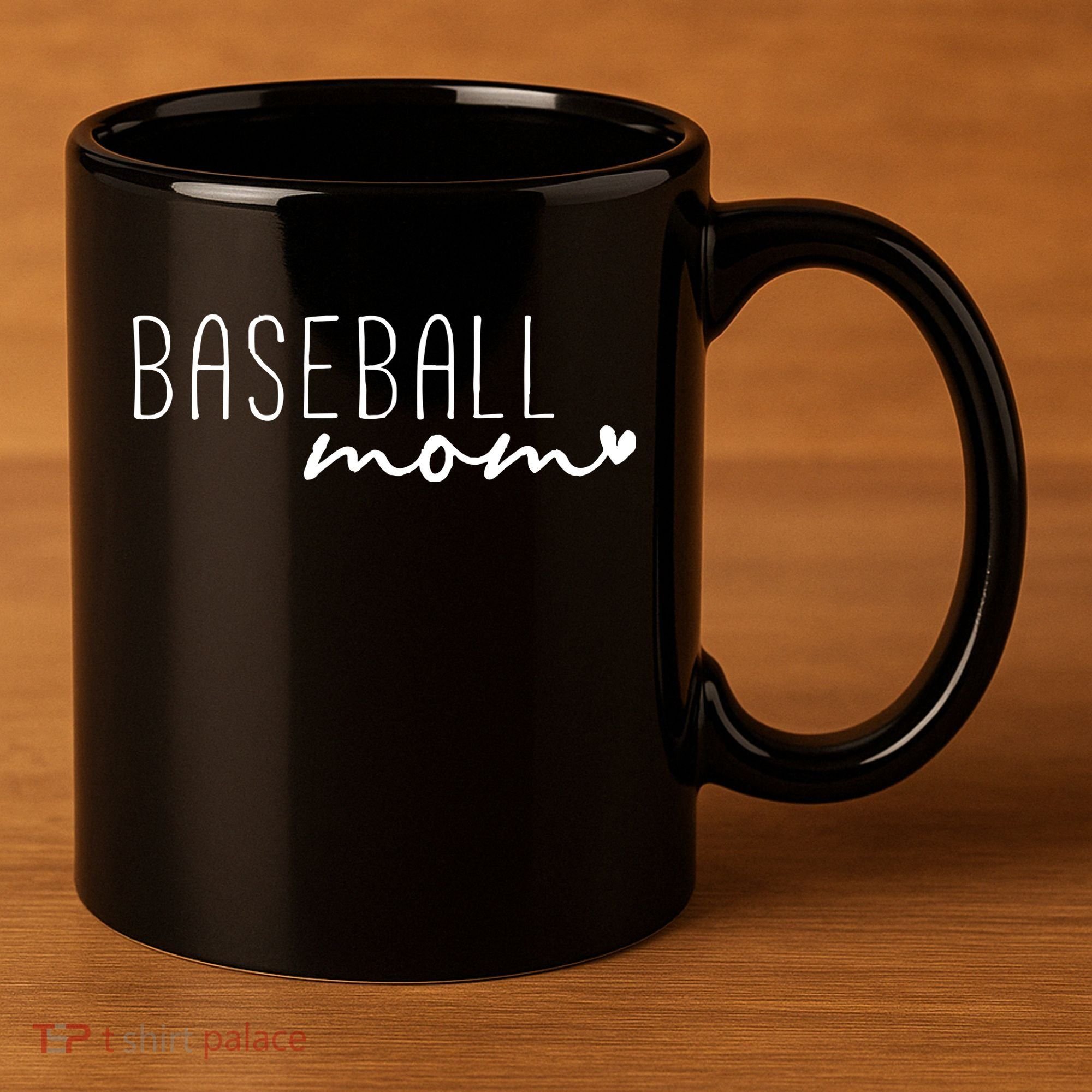 Baseball Mom 11oz C Handle Ceramic Mug