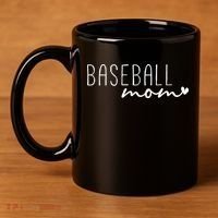Baseball Mom 11oz C Handle Ceramic Mug thumb 4