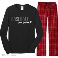 Baseball Mom Long Sleeve Pajama Set thumb 0
