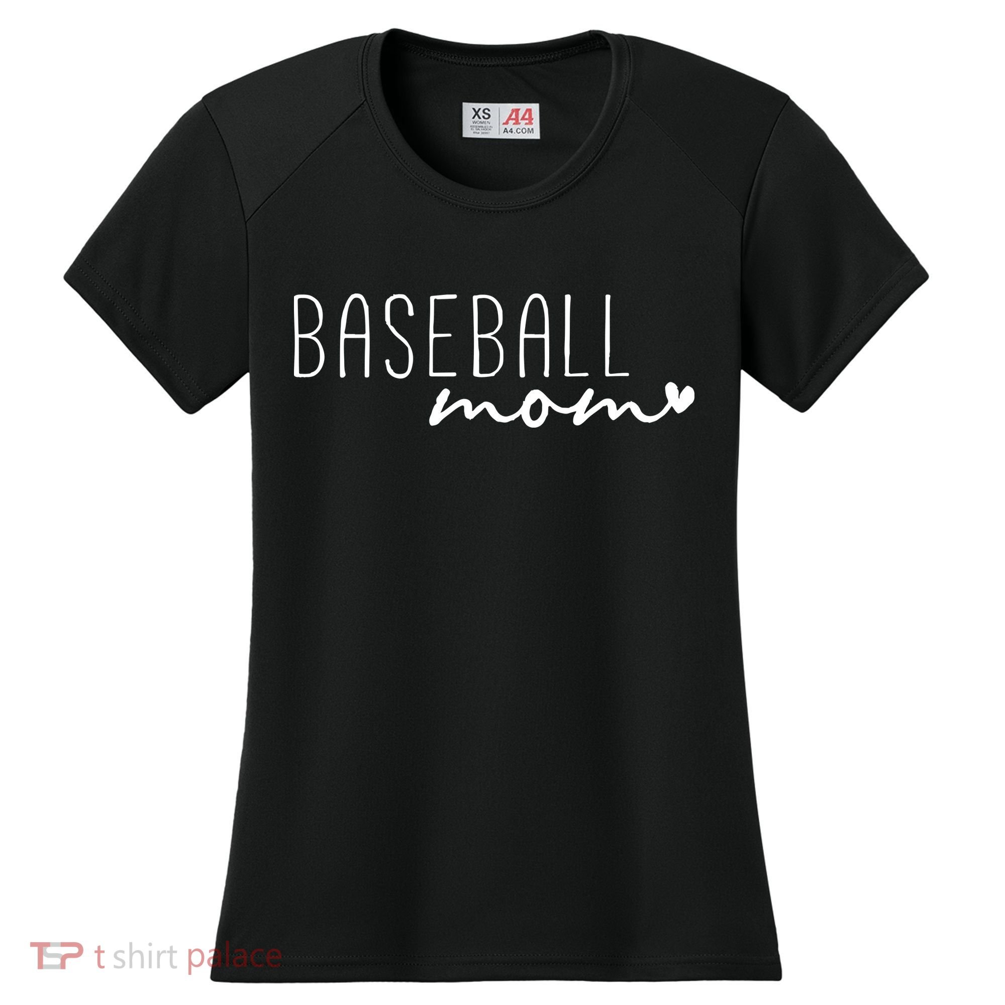 Baseball Mom Women's Cooling Performance Crew T-Shirt