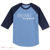 Baseball Mom Raglan Baseball Sleeve Shirt thumb 0