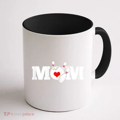 Bowling Mom Coffee Mug back