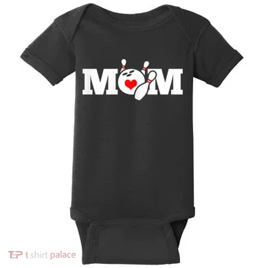 Bowling Mom Baby Bodysuit