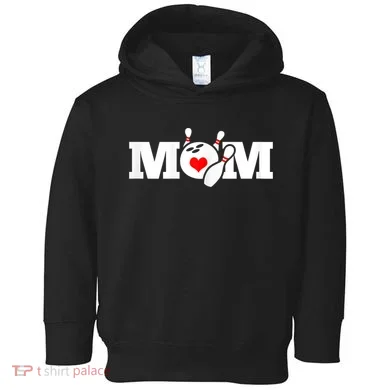 Bowling Mom Toddler Hoodie