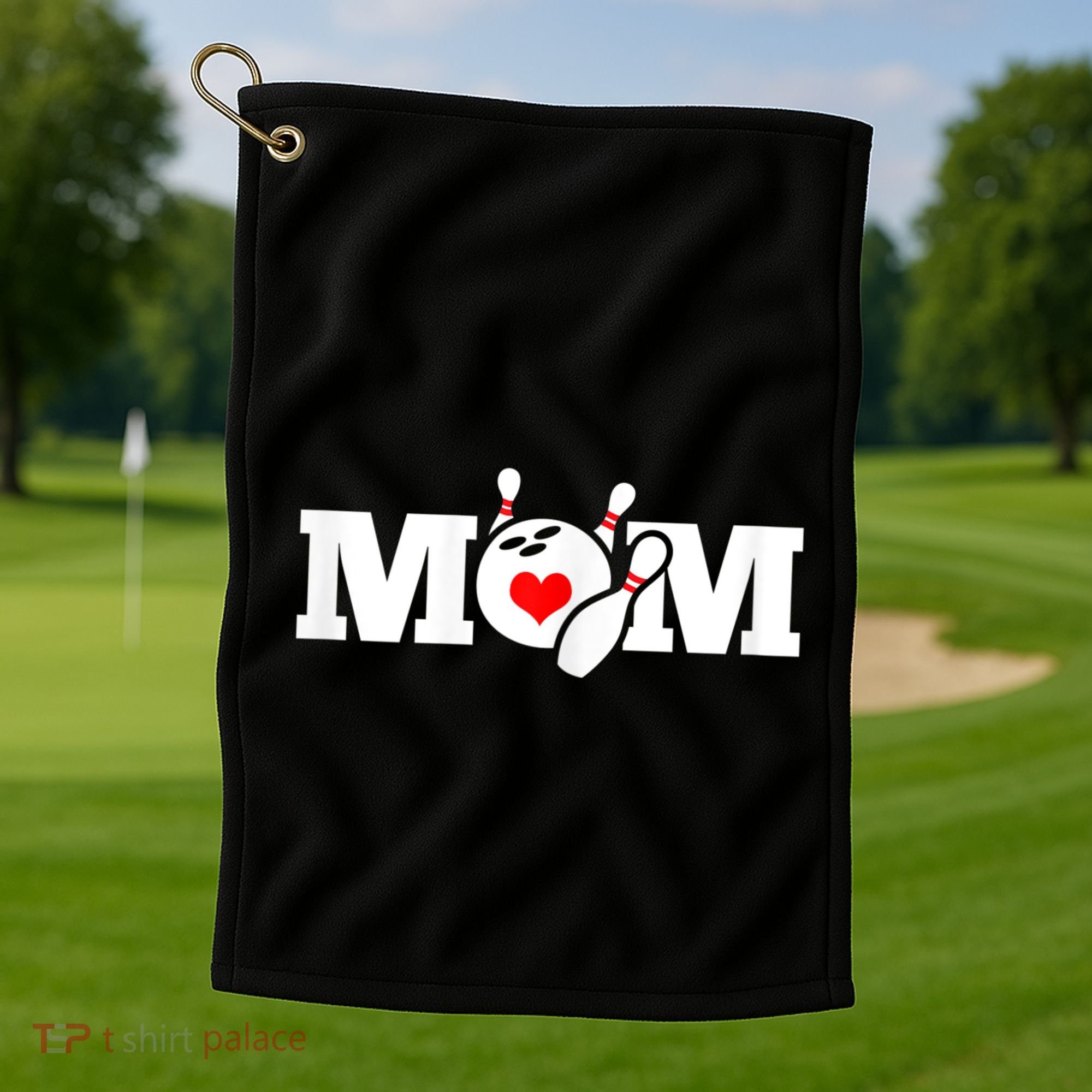 Bowling Mom Golf Towel