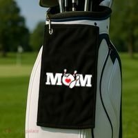 Bowling Mom Golf Towel thumb 2