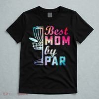 Best Mom By Par Disc Golf Frisbee Golfer Cool T-Shirt thumb 5