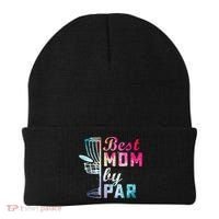 Best Mom By Par Disc Golf Frisbee Golfer Cool Beanie thumb 0